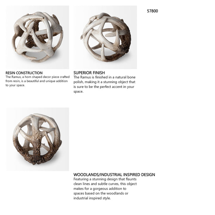 Lorena Brown Resin | 5H Decorative Object