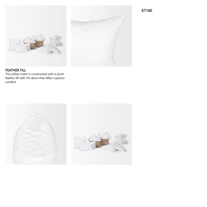 Comfort 22x22 | Down Pillow Insert