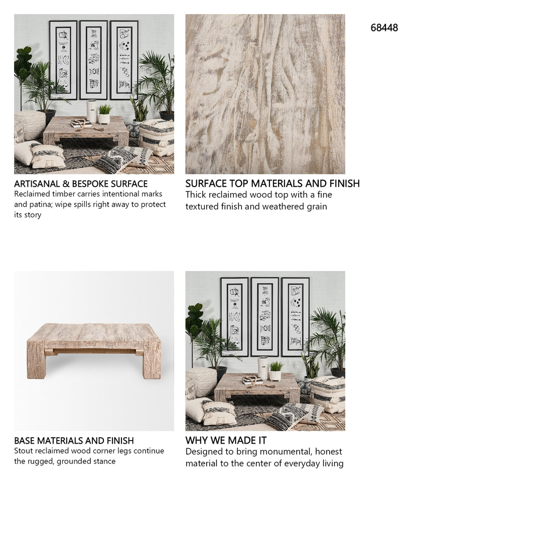 Thornhill Reclaimed Wood Coffee Table