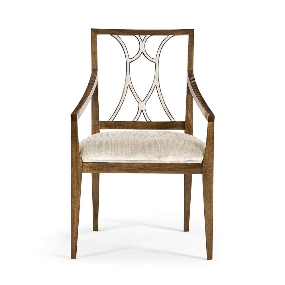 Osborne Arm Chair-Jonathan Charles-JCHARLES-007-2-080-MBM-Dining Chairs-2-France and Son