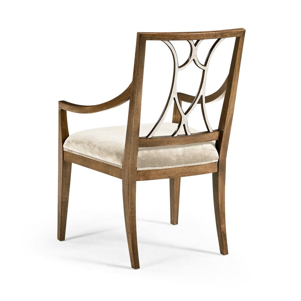 Osborne Arm Chair-Jonathan Charles-JCHARLES-007-2-080-MBM-Dining Chairs-3-France and Son