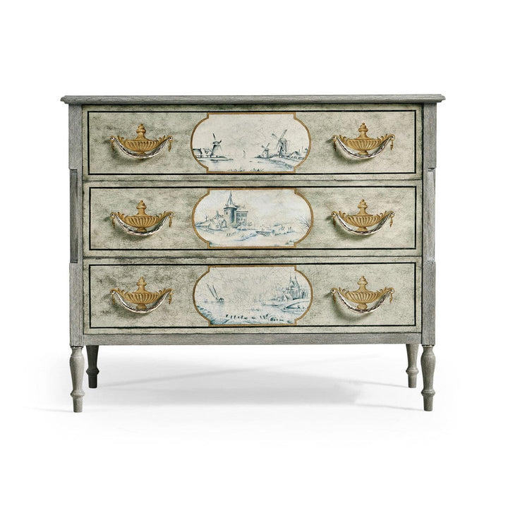Morningside Chest of Drawers-Jonathan Charles-JCHARLES-007-1-901-OCB-Bookcases & Cabinets-3-France and Son