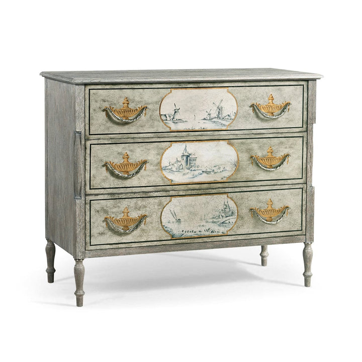 Morningside Chest of Drawers-Jonathan Charles-JCHARLES-007-1-901-OCB-Bookcases & Cabinets-1-France and Son