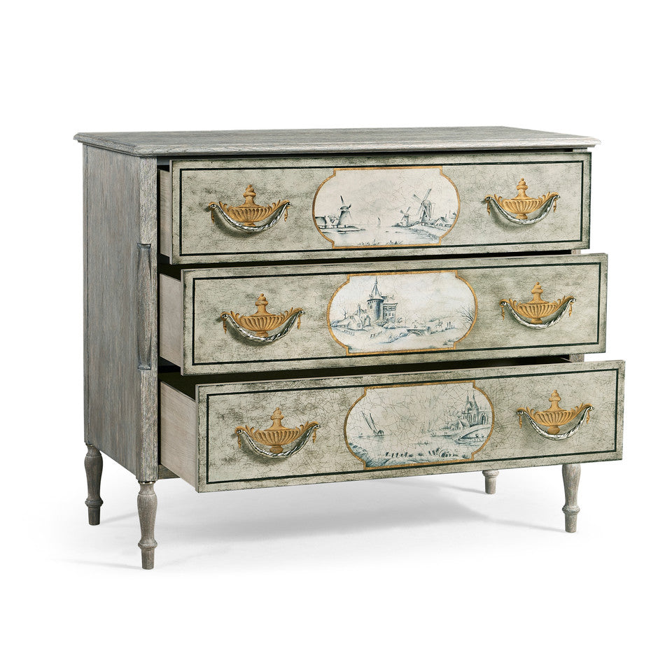 Morningside Chest of Drawers-Jonathan Charles-JCHARLES-007-1-901-OCB-Bookcases & Cabinets-2-France and Son