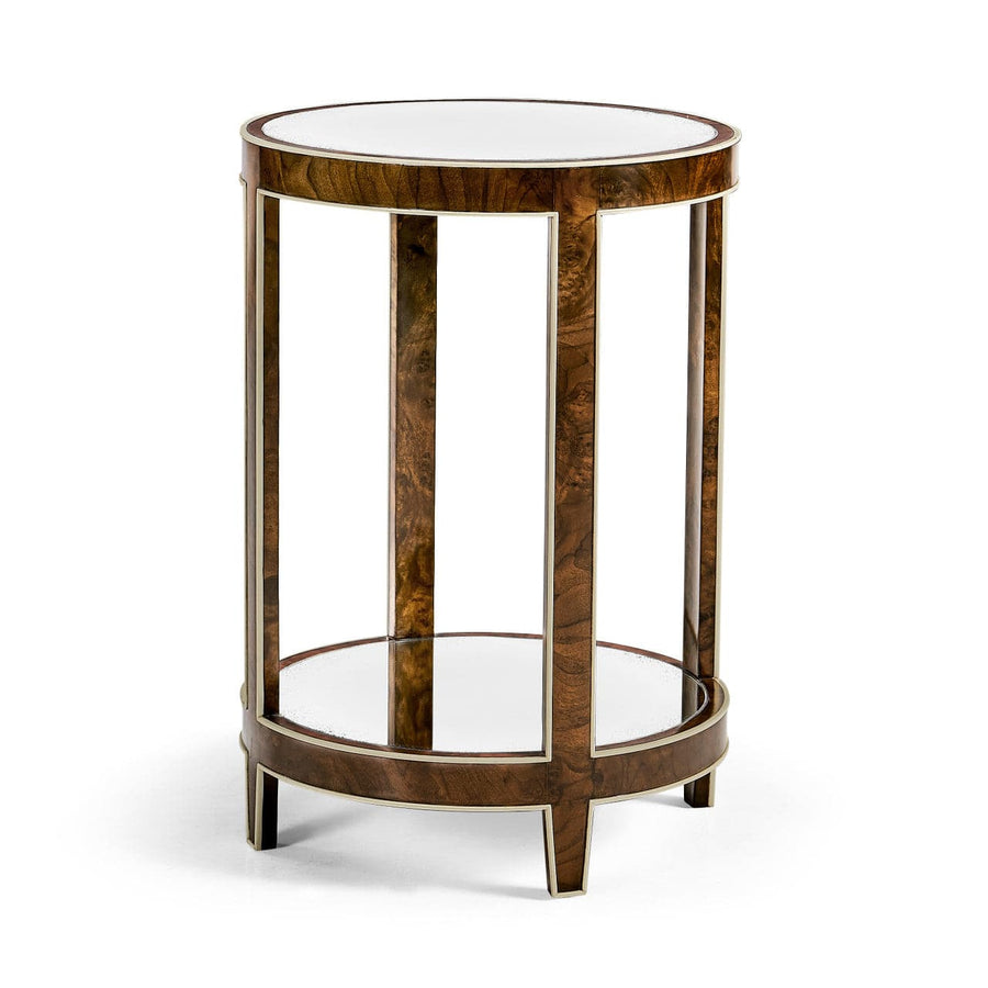 Jacques Round End Table-Jonathan Charles-JCHARLES-007-3-DN1-WBL-Side Tables-1-France and Son