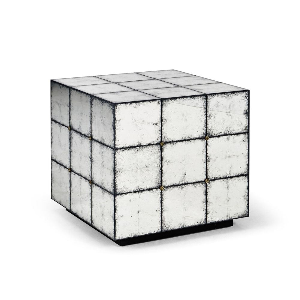 Luna Square End Table-Jonathan Charles-JCHARLES-007-3-BN2-EGL-Side Tables-1-France and Son