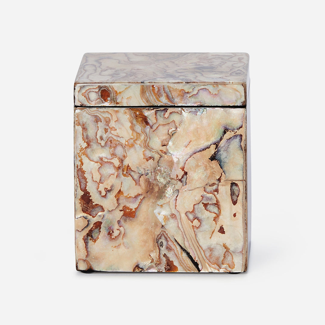 Adana, Marbleized Young Pen, Canister, Square Straight, Shell