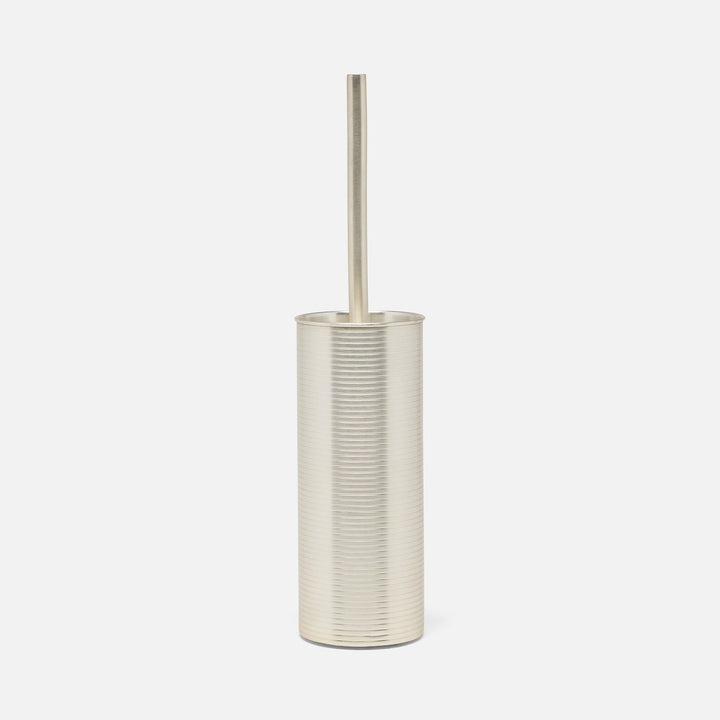 Adelaide, Matte Silver, Toilet Brush Holder, Round, Stainless Steel