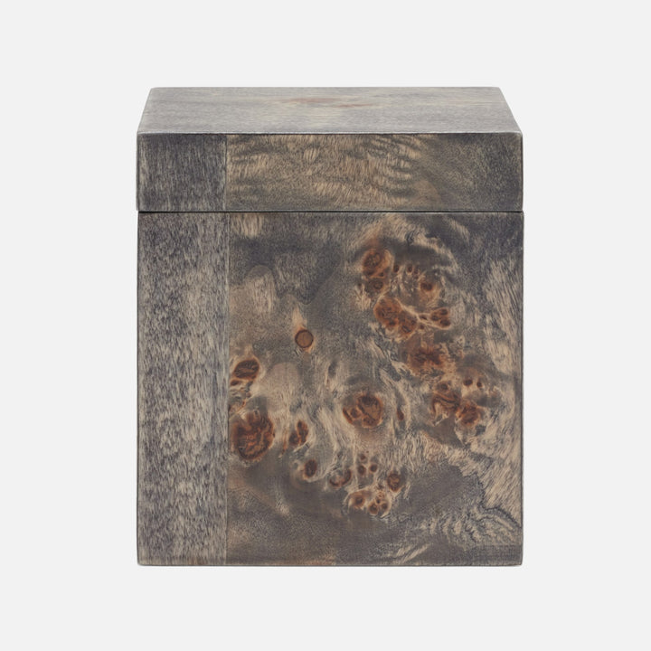 Bern, Ash Gray, Canister, Square Straight, Mappa Burl