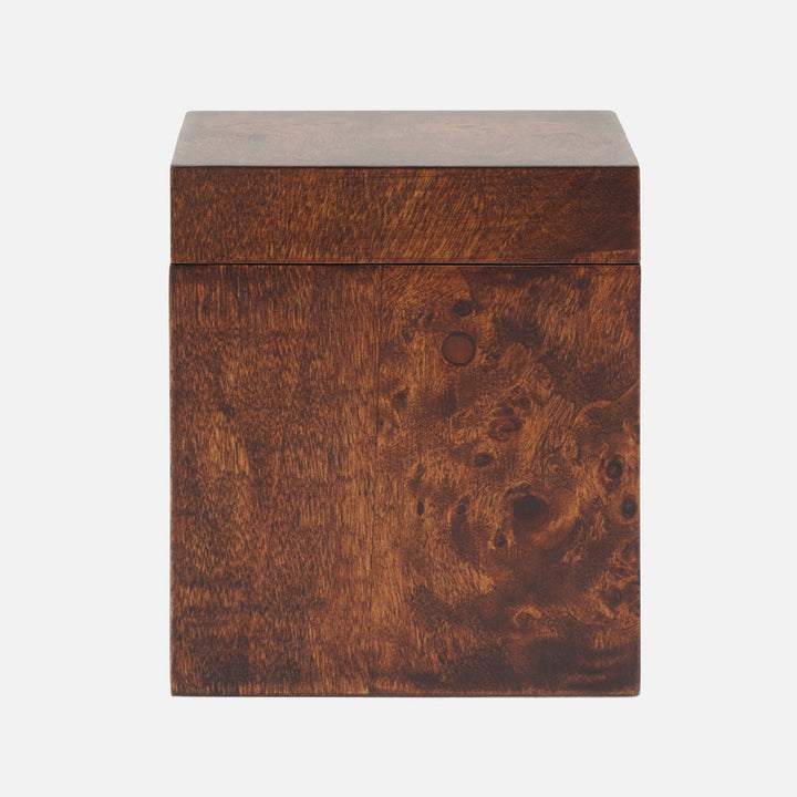 Bern, Dark Honey, Canister, Square Straight, Mappa Burl