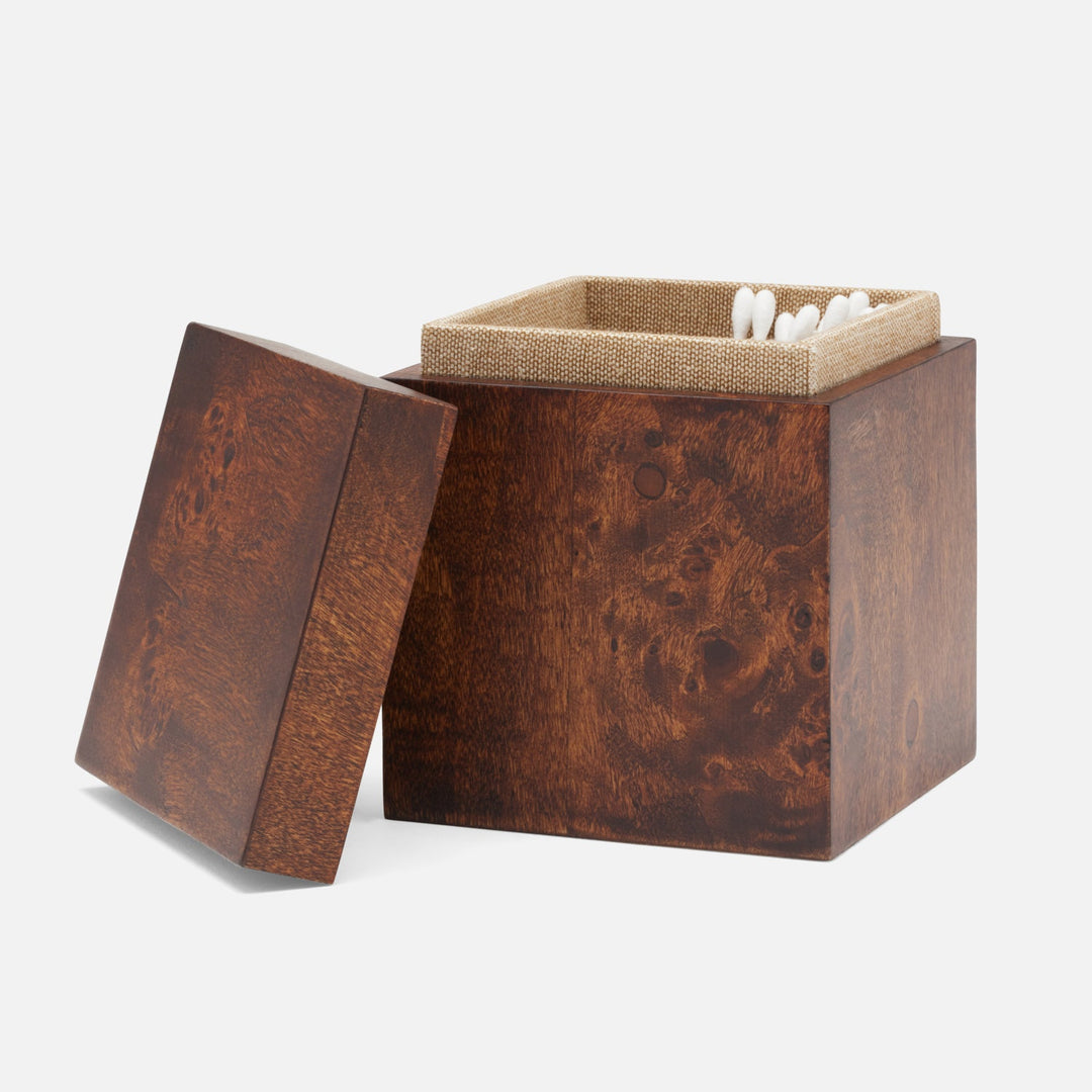 Bern, Dark Honey, Canister, Square Straight, Mappa Burl