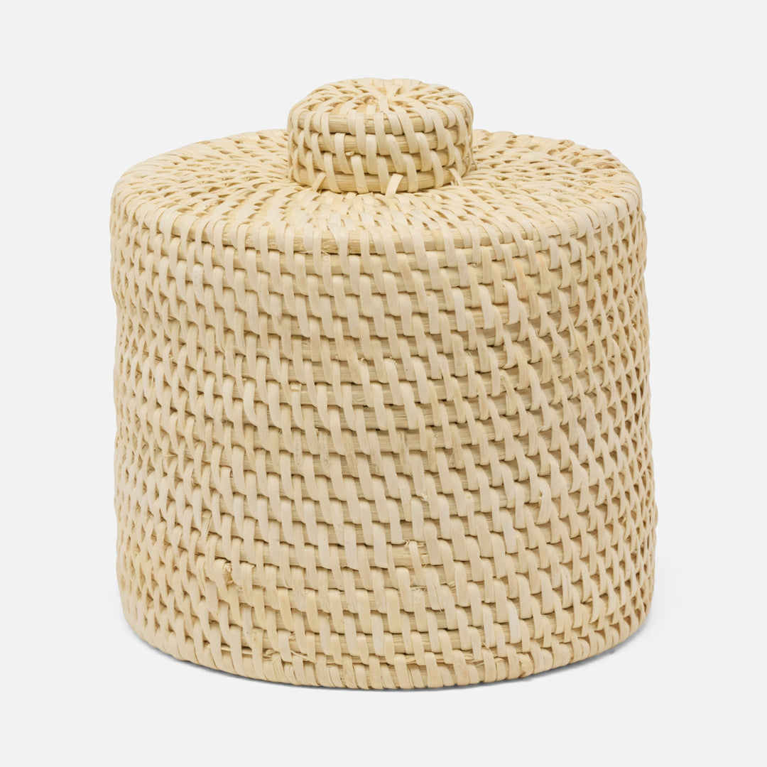 Dalton, Cream, Toilet Paper Cover, Rattan, Pack/2