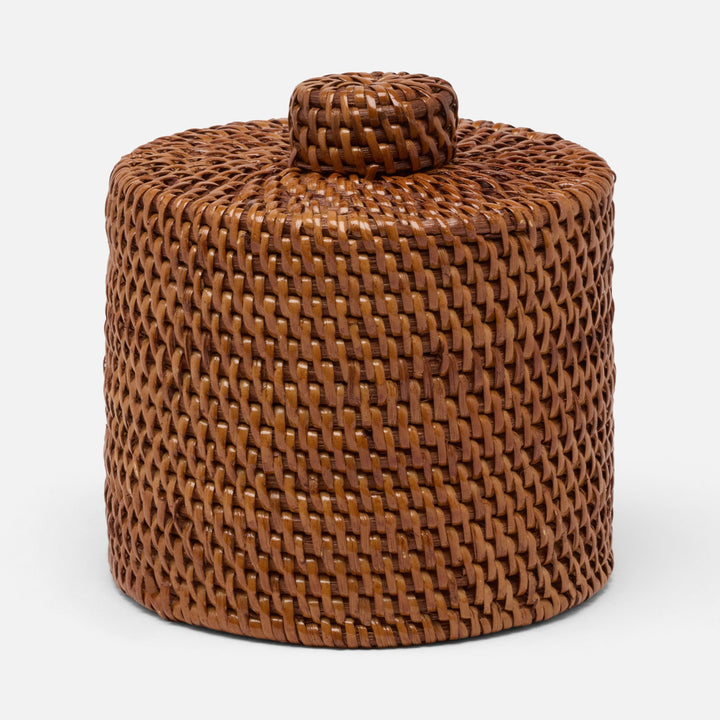 Dalton, Brown, Toilet Paper Cover, Rattan, Pack/2