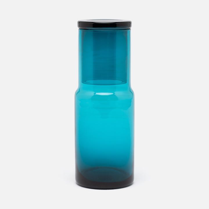 Replacement, Faro, Amber, Cylinder Carafe, Top Lid Only, Hand Blown Glass