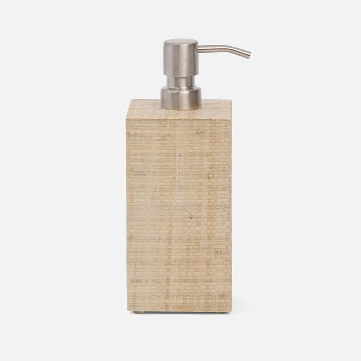 Ghent, Natural, Soap Pump, Xl, Square Straight, Bagor Grass