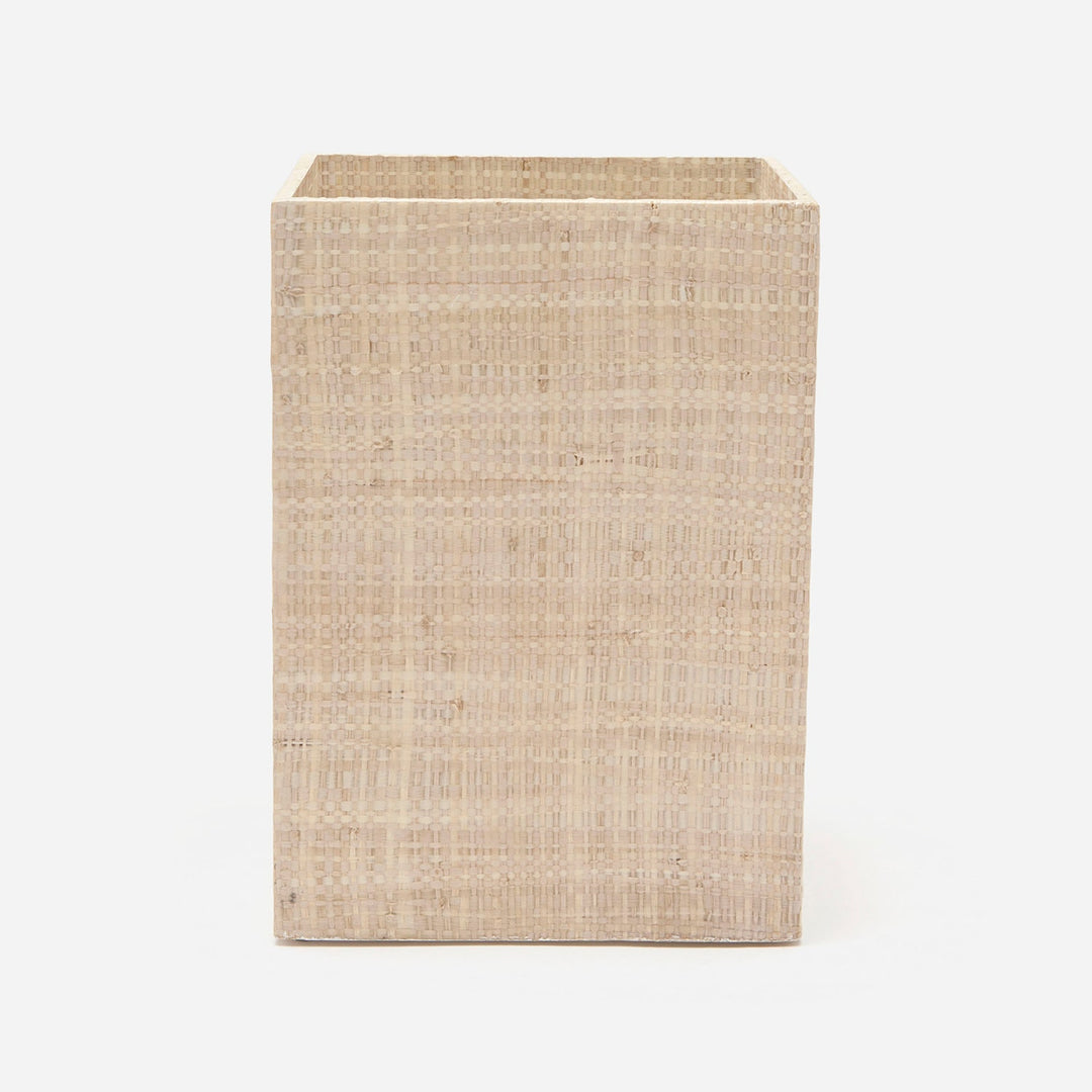 Ghent, Natural, Wastebasket, Square Straight, Bagor Grass