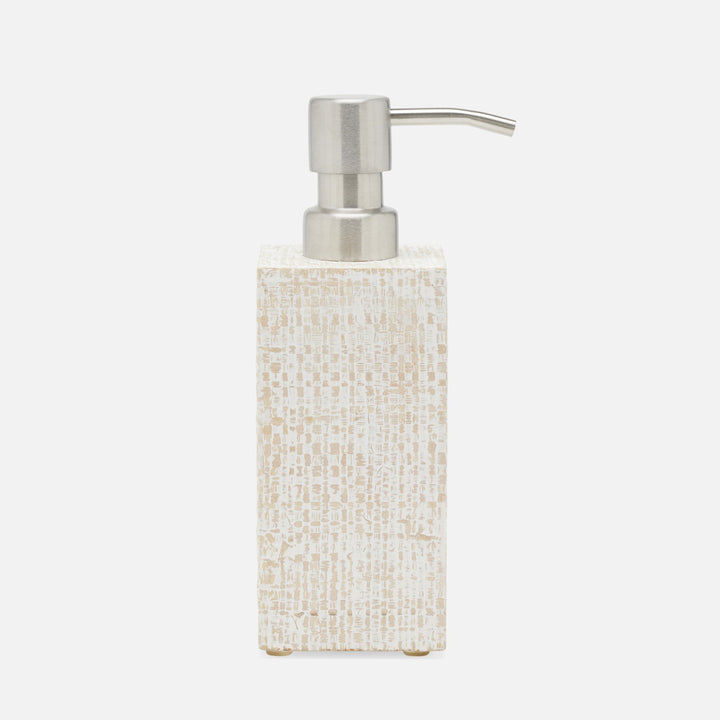 Ghent, Whitewashed, Soap Pump, Square Straight, Bagor Grass
