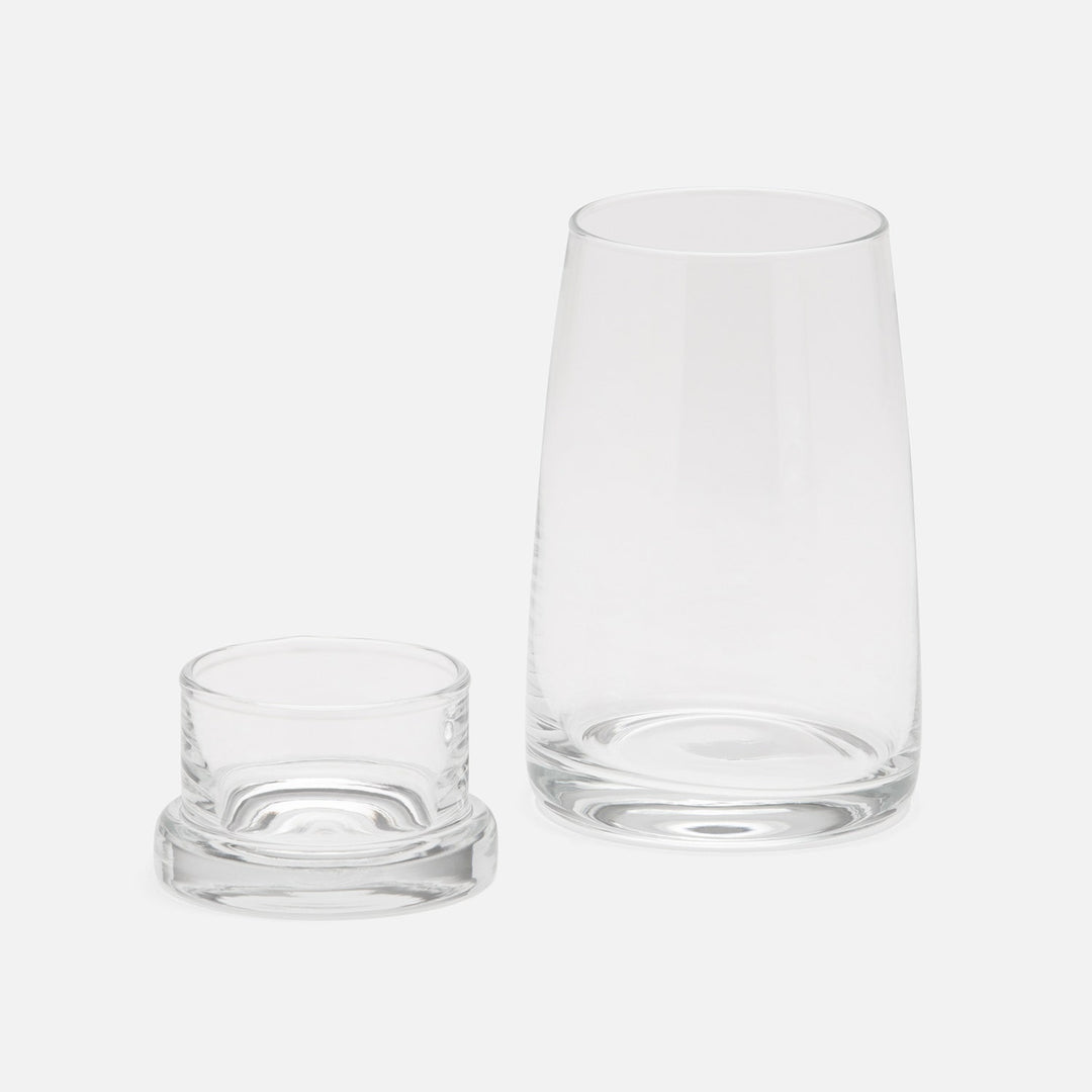 Hawley, Clear, Carafe, Hand Blown Glass