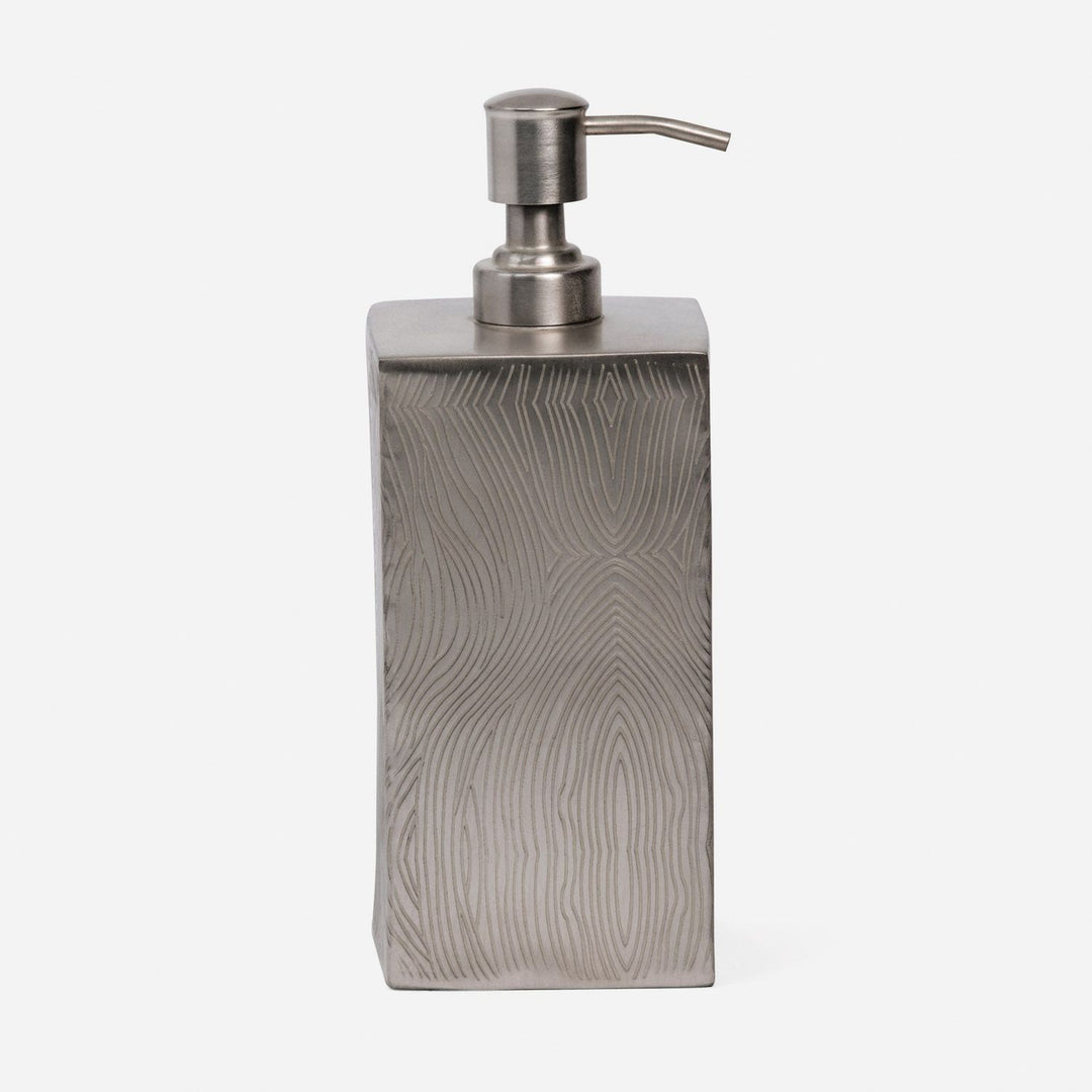 Humbolt, Black Nickel, Soap Pump, Xl, Ridged Metal