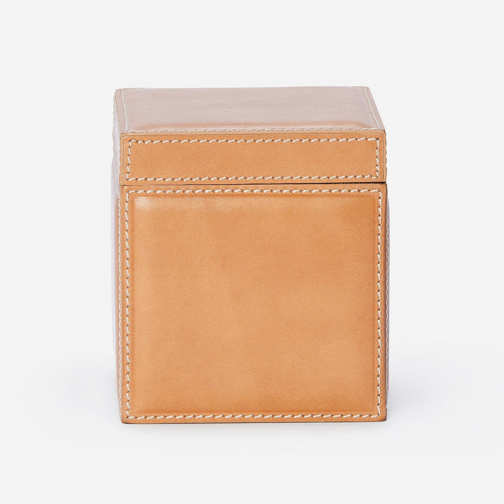 Lorient, Aged Camel, Canister, Square Straight, Full-Grain Leather