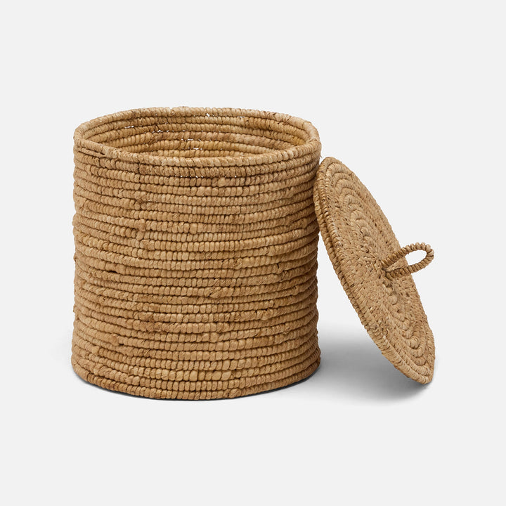 Magnolia, Natural, Single Toilet Paper Holder, Round, Abaca, Pack/2