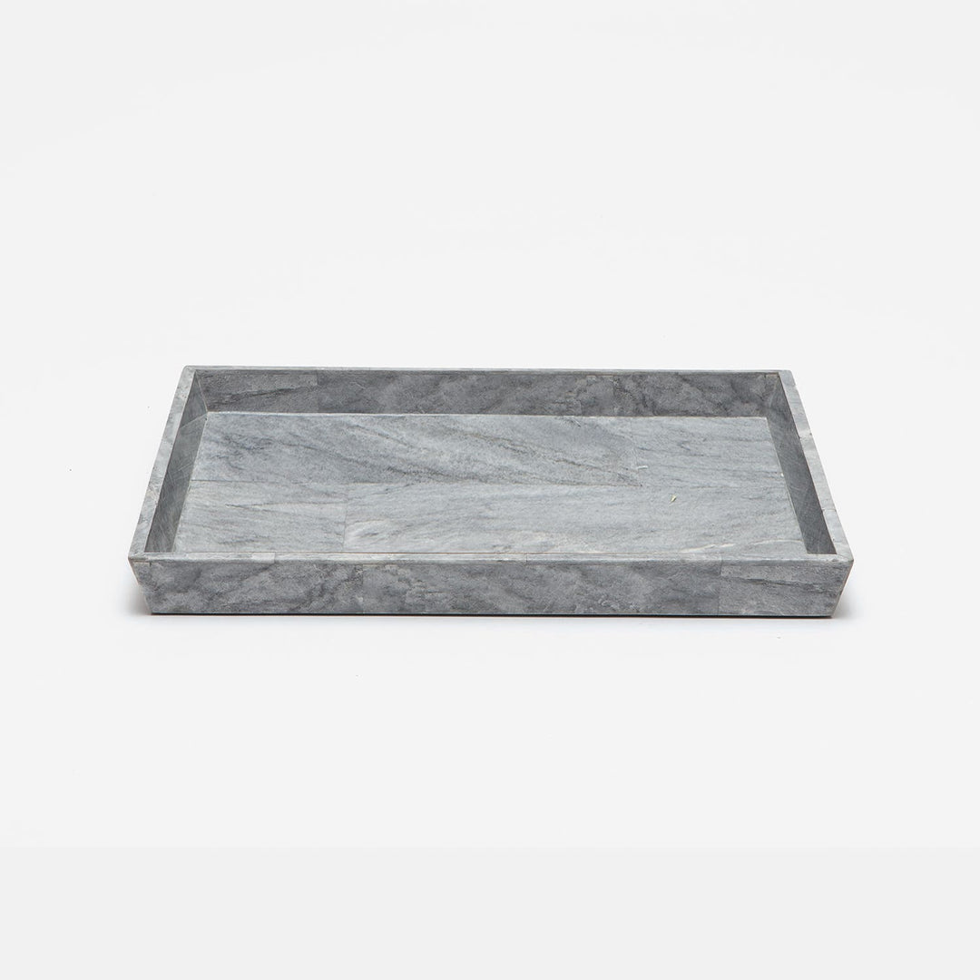 Milan, Gray, Large Tray, Rectangular Tapered, Romblon Stone