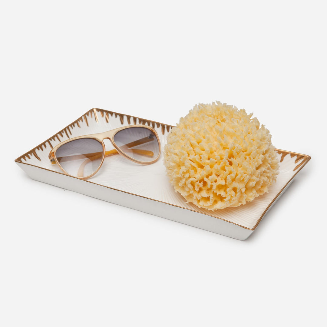 Rio, Gold Trim, Tray, Glazed, Porcelain, M/2