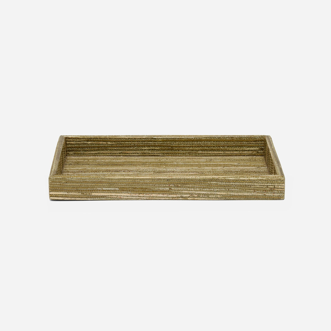 Sumter, Olive, Tray, Rectangular Straight, Small, Hemp