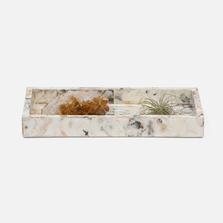Tramore, Natural Laminated, Tray, Small, Rectangular Straight, Oyster