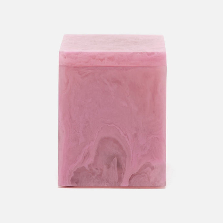 Abiko, Cherry Blossom, Canister, Small, Square Straight, Cast Resin