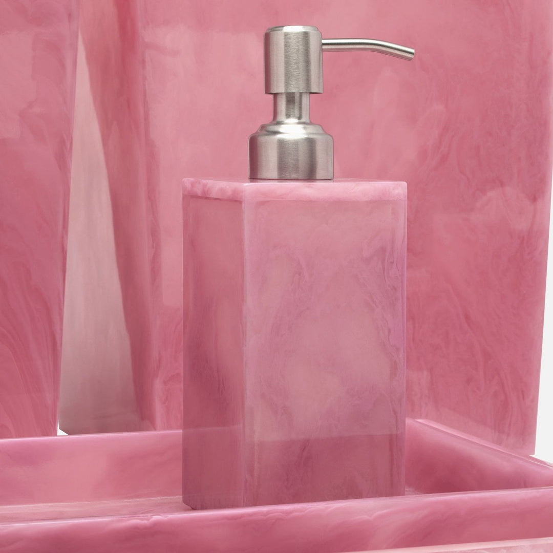 Abiko, Cherry Blossom, Soap Pump, Square Straight, Cast Resin