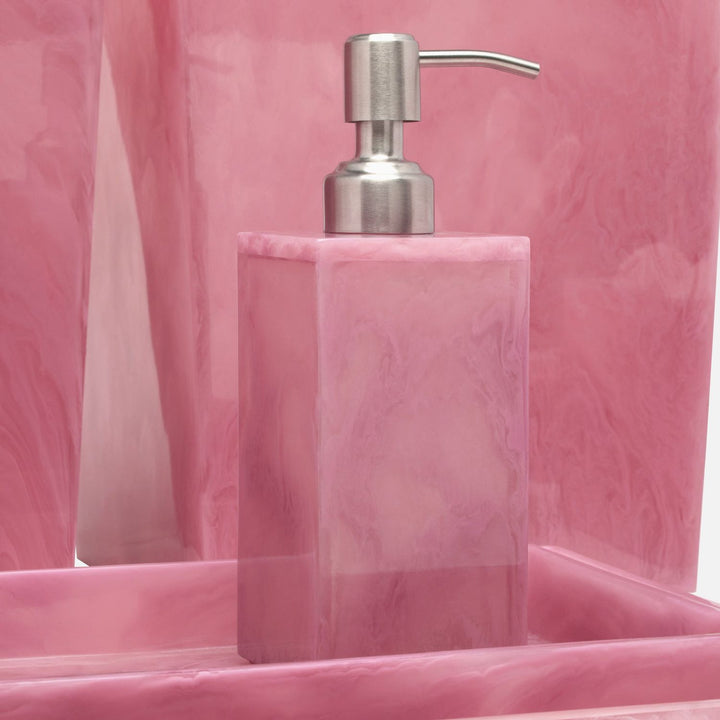 Abiko, Cherry Blossom, Soap Pump, Square Straight, Cast Resin