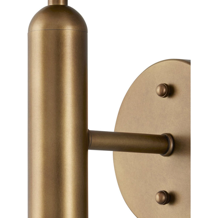 Barbican Single-Light Brass Wall Sconce