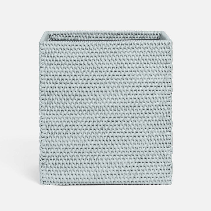 Dalton, Light Gray, Wastebasket, Rectangular Straight, Rattan