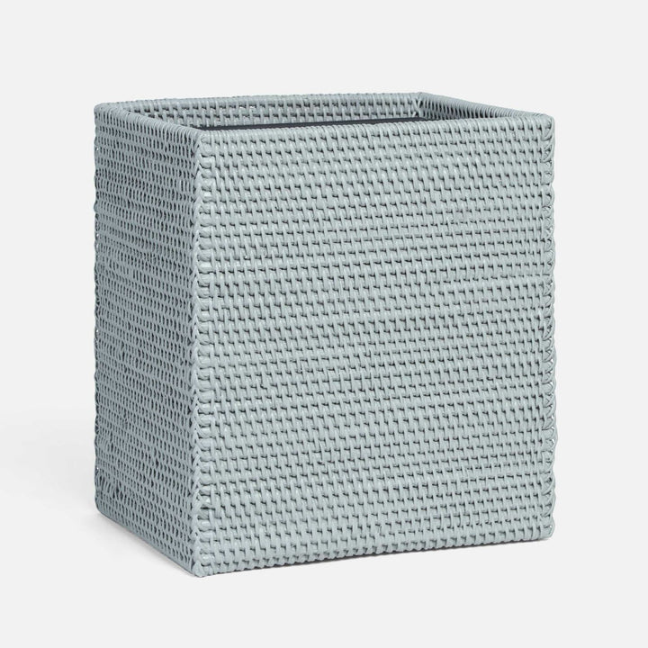 Dalton, Light Gray, Wastebasket, Rectangular Straight, Rattan