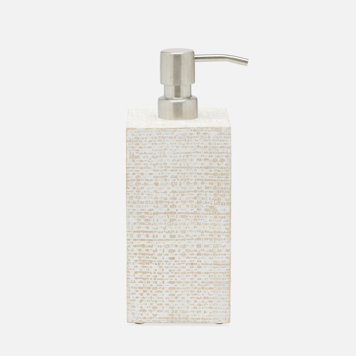 Ghent, Whitewashed, Soap Pump, Xlarge, Square Straight, Bagor Grass