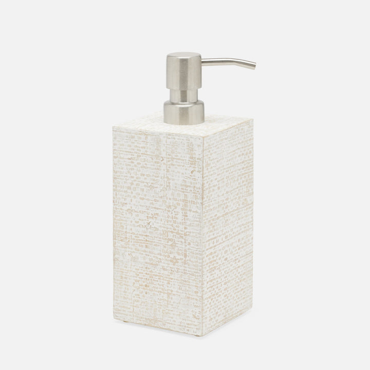 Ghent, Whitewashed, Soap Pump, Xlarge, Square Straight, Bagor Grass