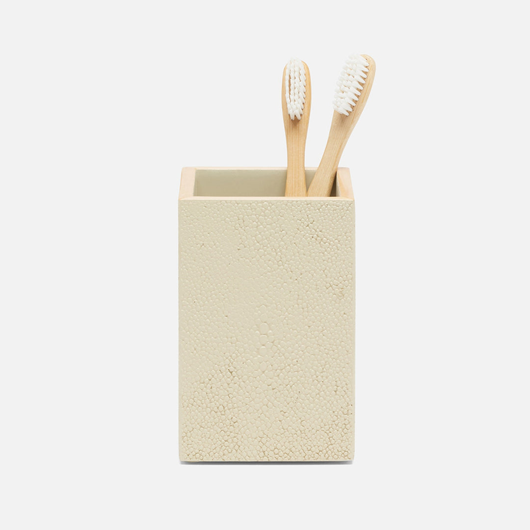 Manchester, Ivory, Brush Holder Ss, Shagreen