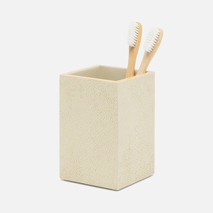 Manchester, Ivory, Brush Holder Ss, Shagreen