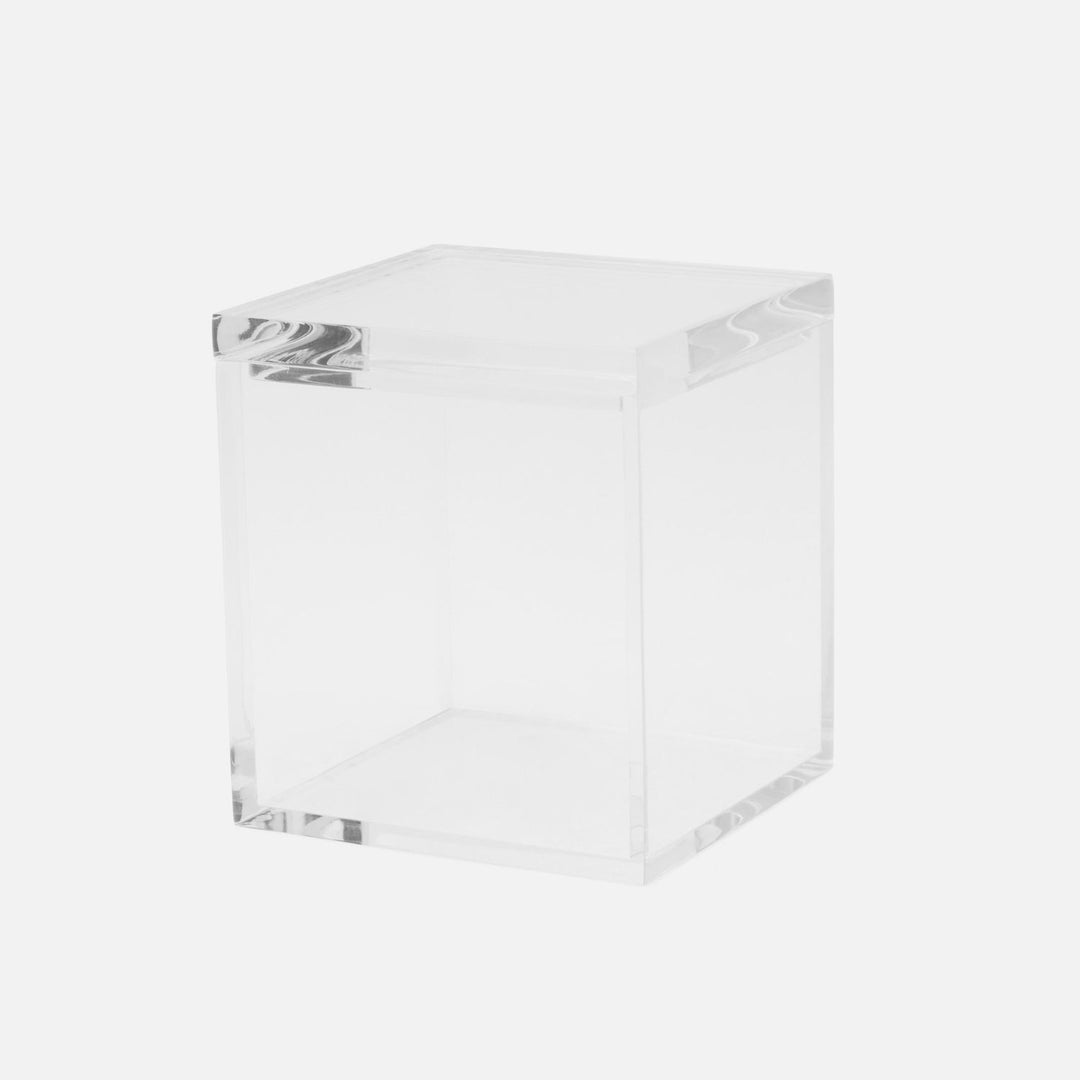 Monette, Clear, Canister, Square Straight, Acrylic