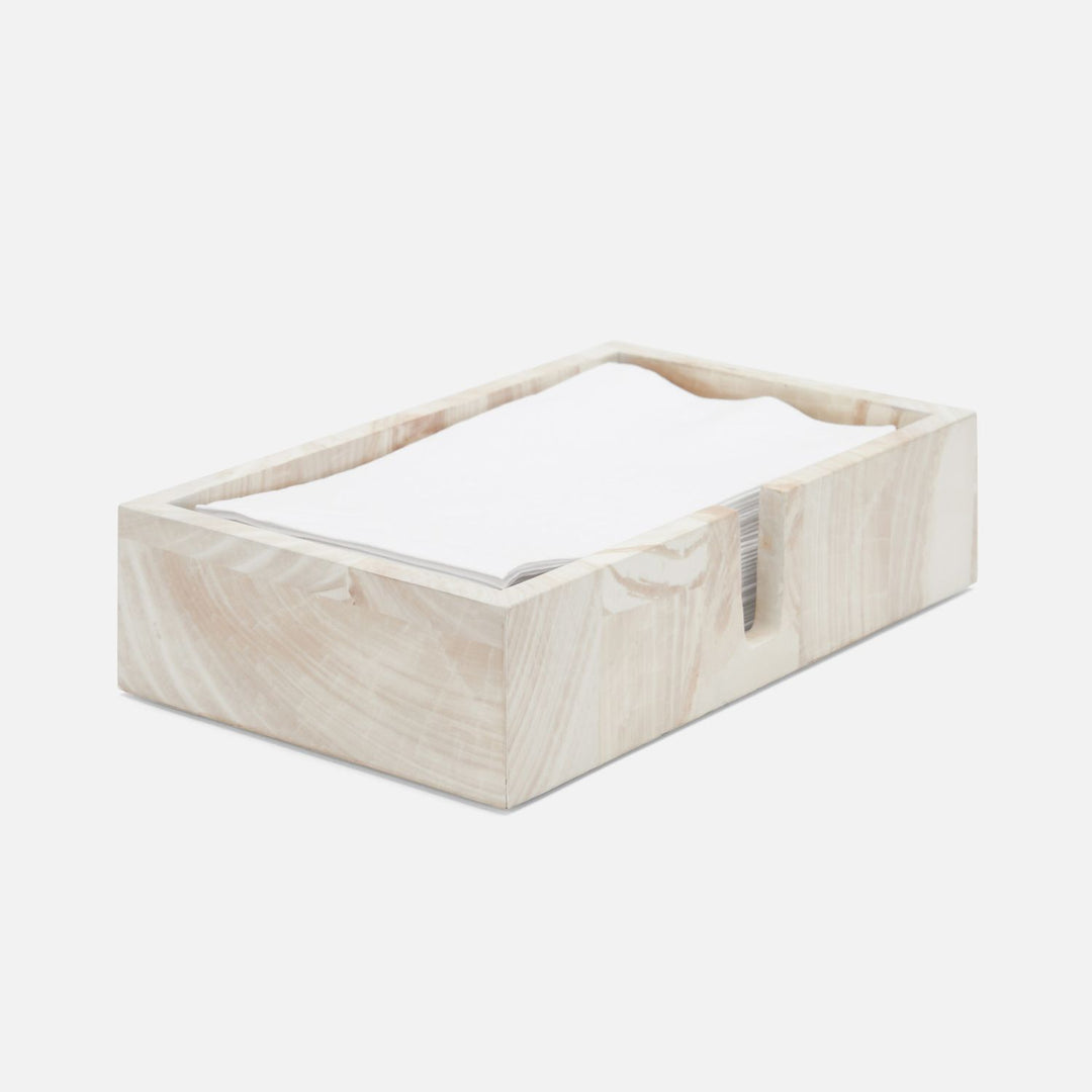 Palermo Ii, Hand Towel Tray, Rectangular Straight, Faux Clamstone