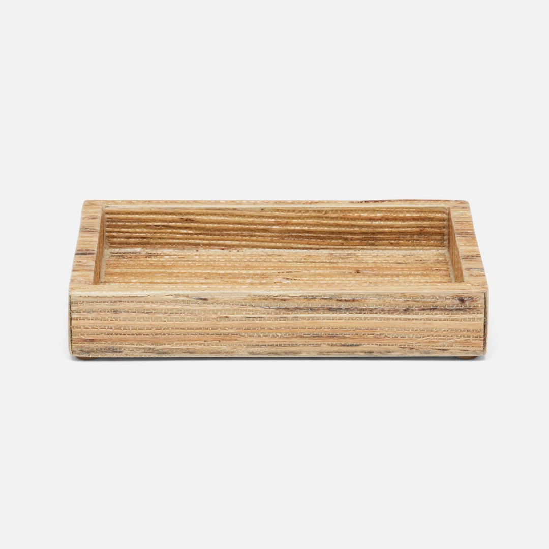 Sumter, Natural, Soap Dish, Rectangular Straight, Hemp