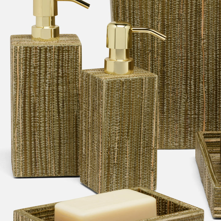 Sumter, Olive, Soap Pump, Square Straight, Hemp