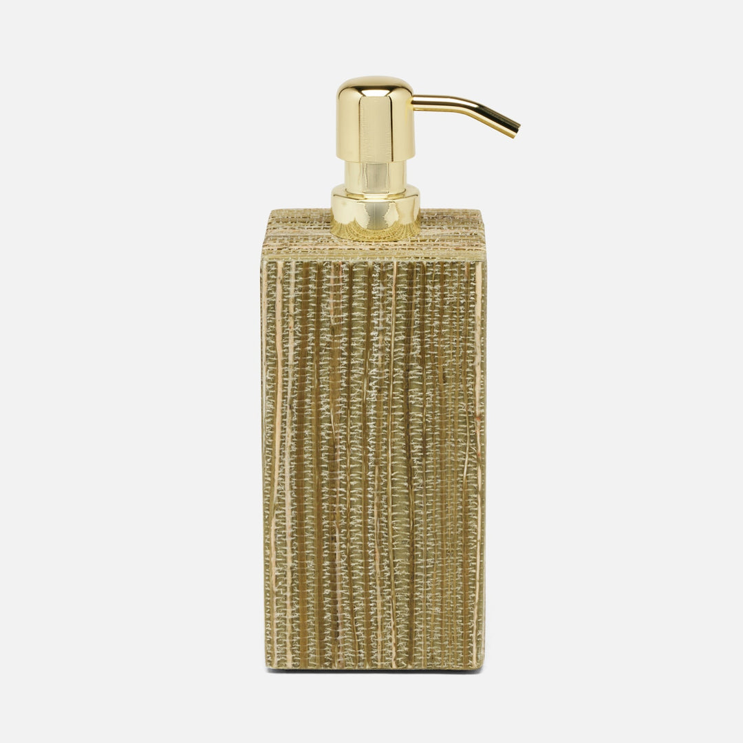 Sumter, Olive, Soap Pump, Square Straight, Xlarge, Hemp