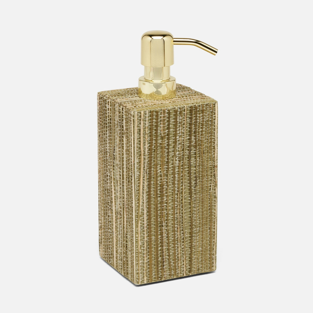 Sumter, Olive, Soap Pump, Square Straight, Xlarge, Hemp