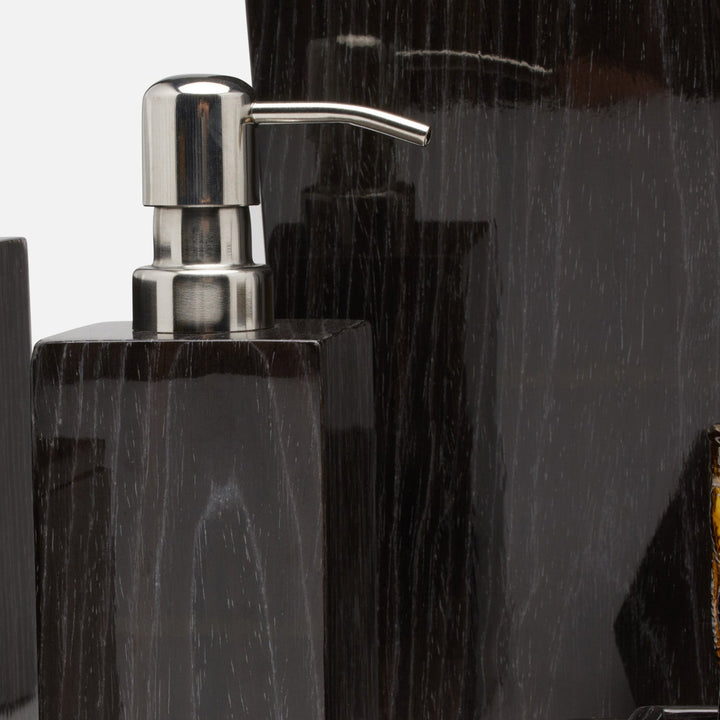 Westerly, Dark Oak, Soap Pump, Square Tapered, Veneer