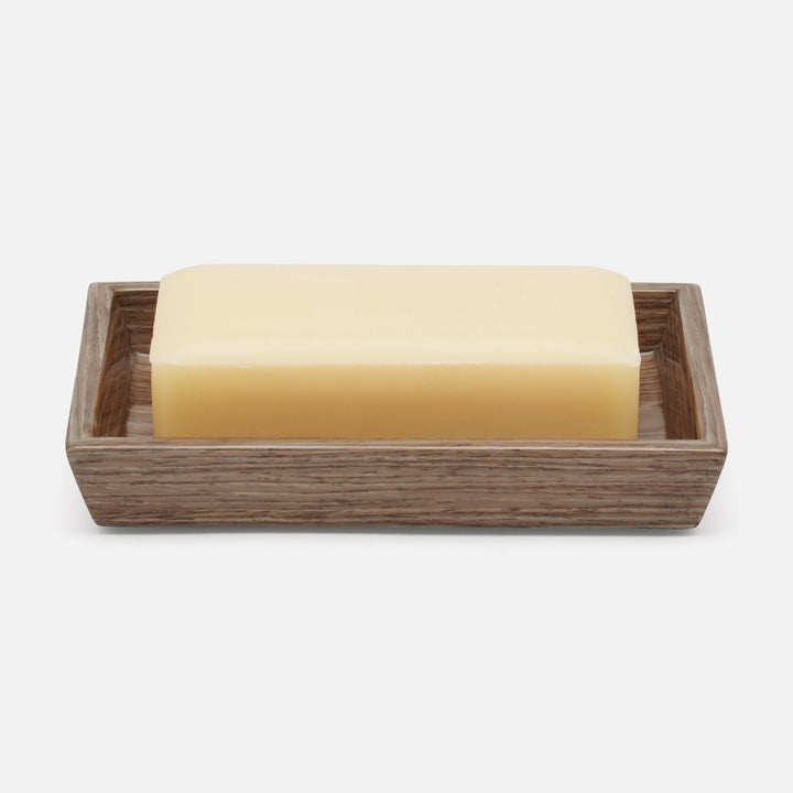 Westerly, Oak, Soap Dish, Rectangular Tapered, Veneer