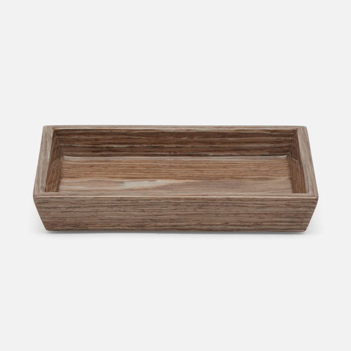 Westerly, Oak, Soap Dish, Rectangular Tapered, Veneer