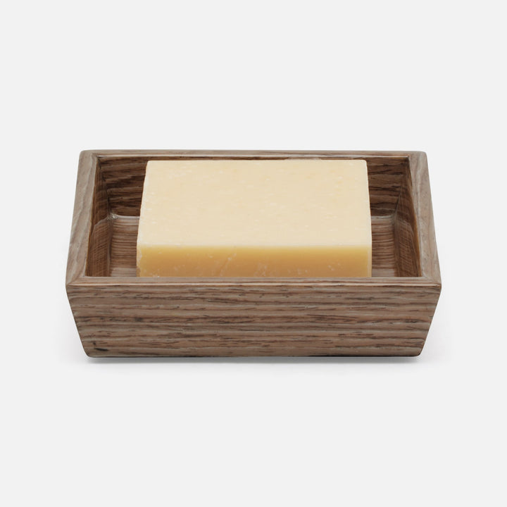 Westerly, Oak, Soap Dish, Square Tapered, Veneer
