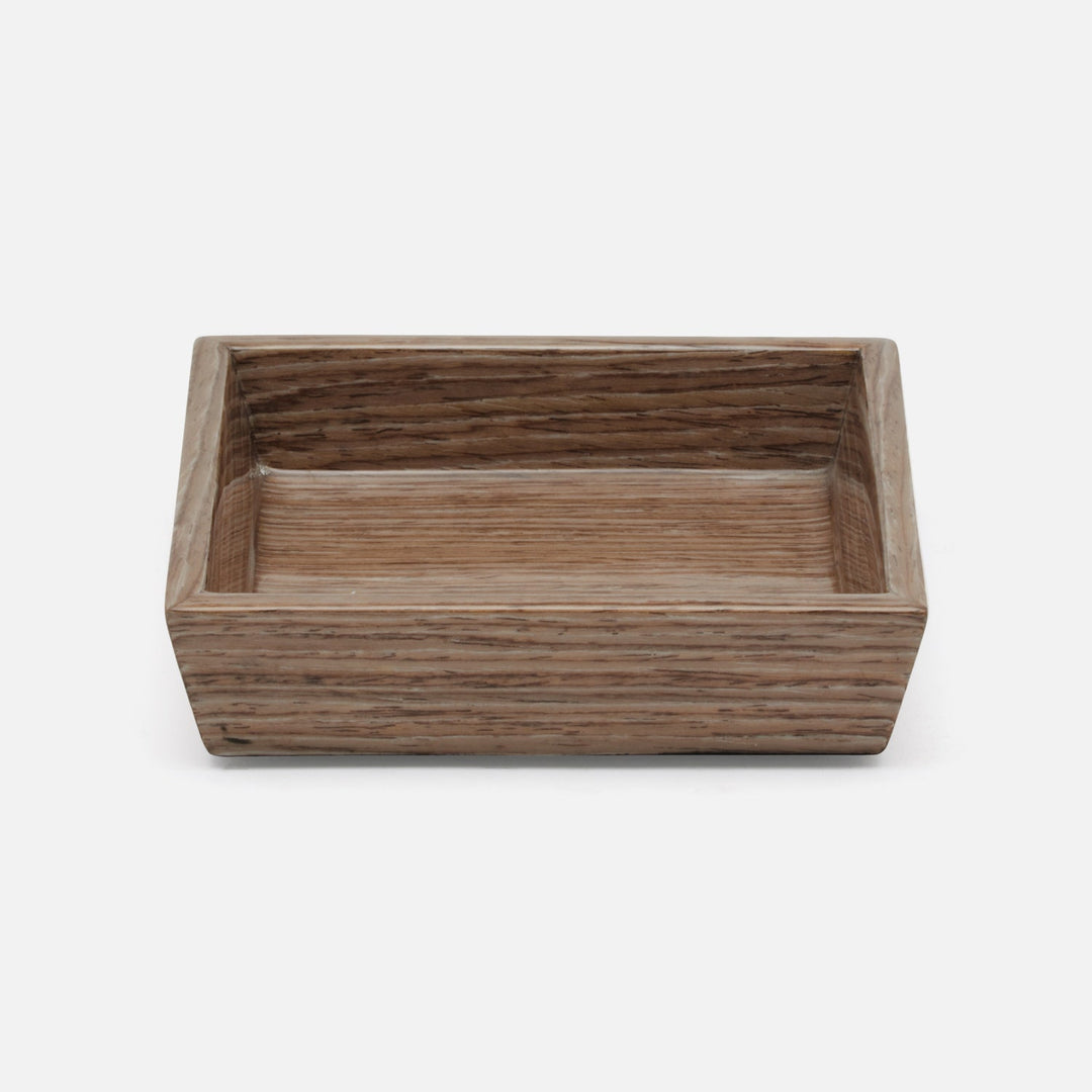 Westerly, Oak, Soap Dish, Square Tapered, Veneer